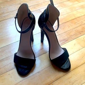 Black Open Toe Heels 🖤